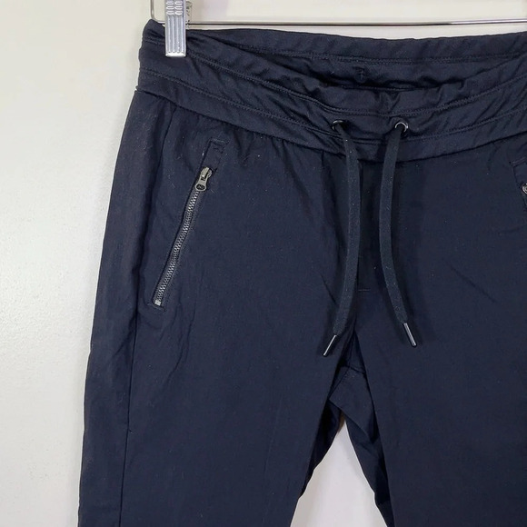 Vina Womens Size Small Nylon Drawstring Black Jogger - Picture 4 of 12